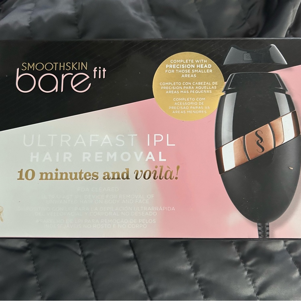 Bare Fit Ultrafast IPL Hair Removal - Black and Gold